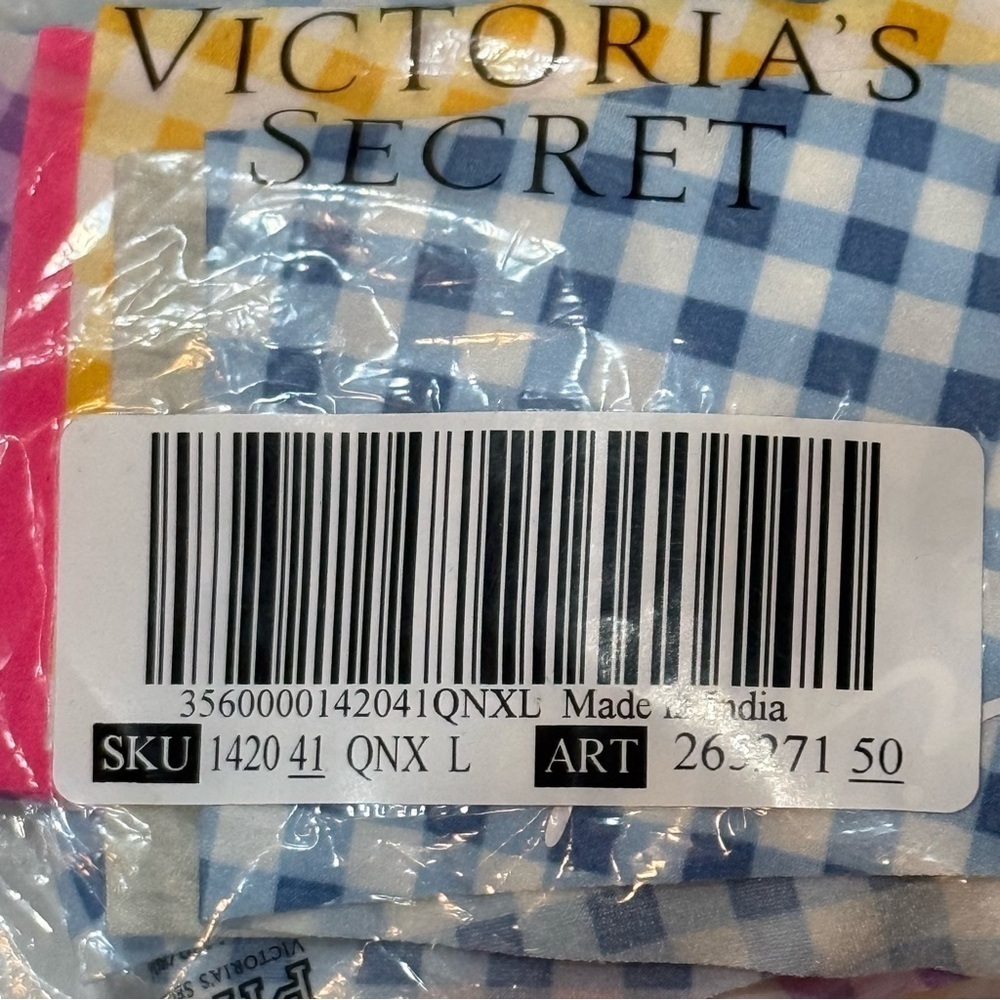 PINK  Victoria's Secret 5-Pack No-Show Thong Panties - Picture 7 of 8